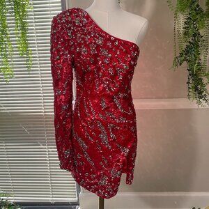 Dundas | Jett Embellished Mini Dress